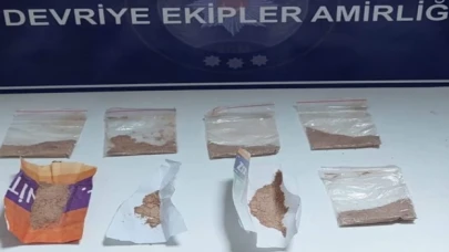 Keşan’da uyuşturucu ile yakalandılar