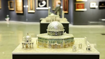 Kuveyt Türk’ten 'Gelenekten Gelenler’ sedef-metal-ahşap naht oygu sergisi