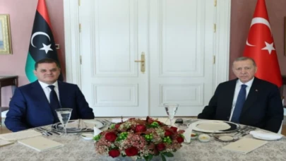 Libya Başbakanı’nı Vahdettin Köşkü’nde ağırladı