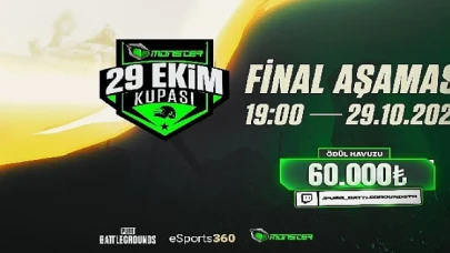 Monster Notebook ve PUBG: BATTLEGROUNDS ile 'Monster 29 Ekim Kupası’ heyecanı başlıyor!