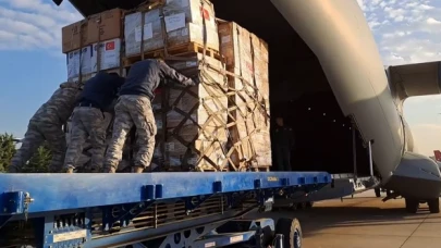 MSB: Gazze'ye yardım paketleri uçaklara yükleniyor