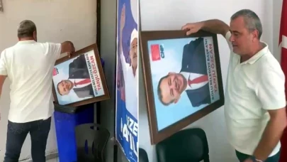 Tanju Özcan’ın fotoğrafını çöpe atan CHP’li disipline sevk edilecek