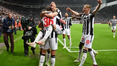 UEFA Şampiyonlar Ligi'nde gecenin sürprizini Newcastle United yaptı