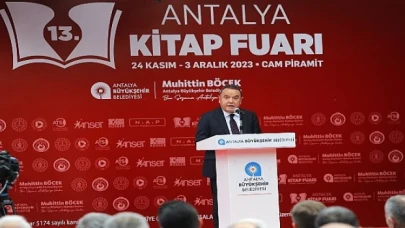 13. Antalya Kitap Fuarı Kapılarını Açtı