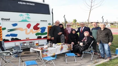 Başkan Işık, Yedigöller’de karavancıları ziyaret etti