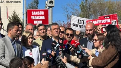 CHP lideri Özel'den 'sansür yasası' çıkışı: AYM önünde konuştu!
