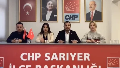 CHP Sarıyer İlçe Başkanı İstifa etti