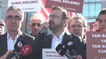 CHP'nin Çağlayan Adliyesi'ndeki adalet nöbeti devam ediyor