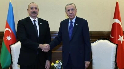Cumhurbaşkanı Erdoğan, Azerbaycan Cumhurbaşkanı Aliyev ile görüştü