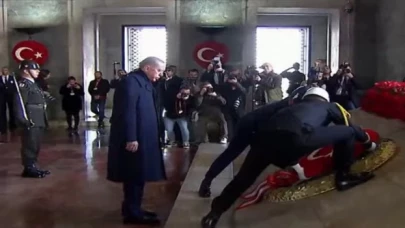Devlet erkanı Anıtkabir’de