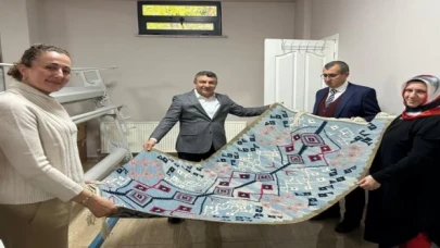 Dilovası’nda ilk halı tezgahtan indi