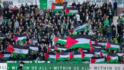 Filistin'e destek veren Celtic'e UEFA'dan para cezası
