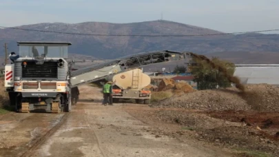 Hatay Kırıkhan’da beton asfalt hazırlığı
