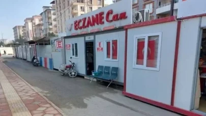 Hatay’da 3 konteyner eczaneye hırsız girdi