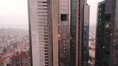 Mecidiyeköy'de Torun Center'da yangın çıktı