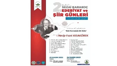 Necip Fazıl Kısakürek Osmangazi’de anılacak