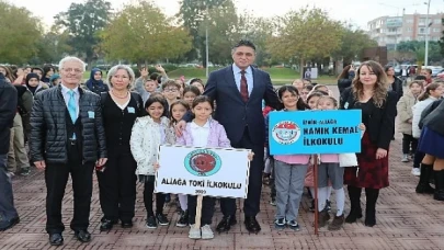 Öğretmenler Günü Aliağa’da Kutlandı