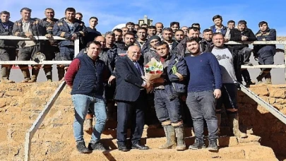 Başkan Öztürk Dünya Madenciler Gününü kutladı