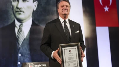 Beşiktaş Kulübünde mazbata töreni yapıldı