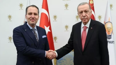Cumhurbaşkanı Erdoğan, Fatih Erbakan ile AK Parti Genel Merkezi’nde görüştü
