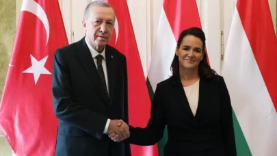 Cumhurbaşkanı Erdoğan, Macar mevkidaşı Novak ile görüştü