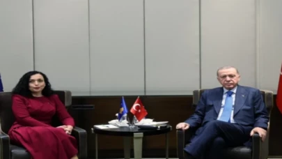 Cumhurbaşkanı Erdoğan, Sadriu ile görüştü