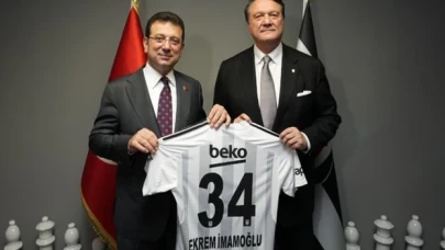 İmamoğlu'ndan, Beşiktaş'ın yeni başkanı Arat’a ziyaret