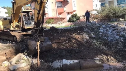 Kemer’de altyapı çalışmaları