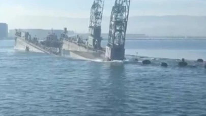 Kocaeli'de üzerinde 24 kişi bulunan yüzer havuz battı