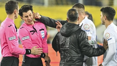 MKE Ankaragücü Kulübü Başkanı Faruk Koca’dan hakeme saldırı