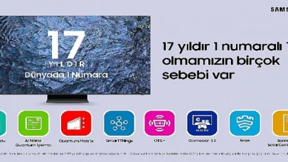 Samsung’un TV yolculuğu: Teknoloji, tasarım ve inovasyonun uyumuyla gelen 17 yıllık pazar liderliği