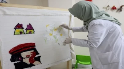 Tufting kursu gençlerin ilgisini çekiyor