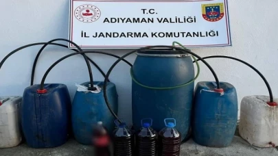 Yasa dışı içkiye jandarma darbesi