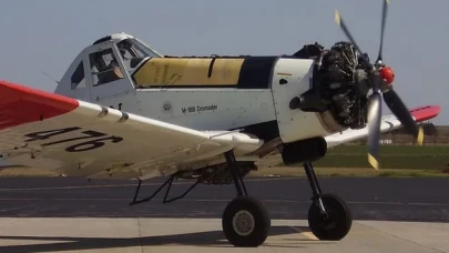 Yunanistan'da askeri eğitim uçağı düştü