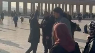 Anıtkabir'de 'şeriat' sloganına tutuklama