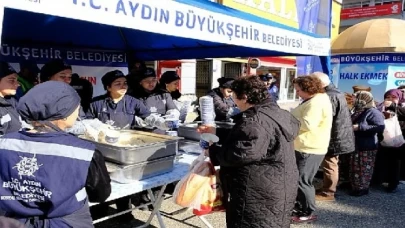Aydın Büyükşehir Belediyesi’nden regaib kandili hayrı