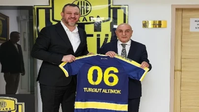 Başkan Altınok’tan ankaragücü’ne ziyaret