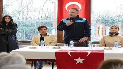 Başkan Çalık komşularıyla buluştu
