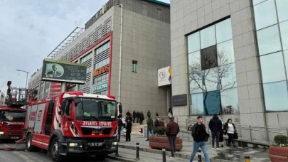 Bayrampaşa Belediyesi'nde yangın