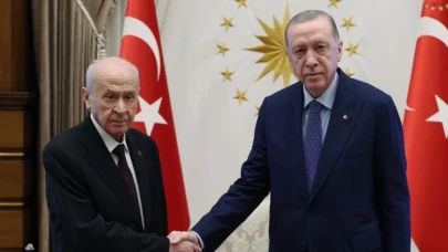 Cumhurbaşkanı Erdoğan, Bahçeli'yi kabul etti