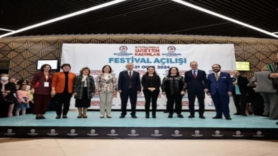 Denizli üreten kadınların yanında