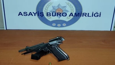 Edirne Keşan’da kuru sıkı tabanca ele geçirildi