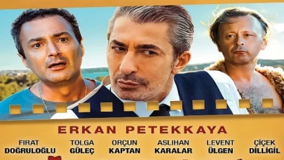 Erkan Petekkaya, Levent Ülgen ve Fırat Doğruloğlu’nun başrollerini paylaştığı ’Filme Gel’ vizyonda!