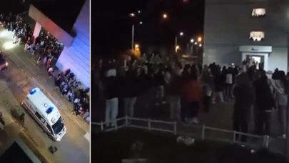 Giresun'da KYK yurdunda asansör düştü