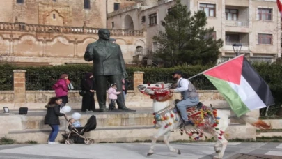 Mardin’de 5 dilde teröre ve İsrail’e tepki
