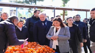 Özlem Çerçioğlu&amp;#39;ndan Başkan Ataba&amp;#39;ya ziyaret