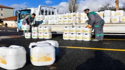 Sıvı gübre desteği çiftçinin ilacı oldu