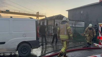 Sultanbeyli'de işçilerin kaldığı barakada yangın; 3 ölü, biri ağır 2 yaralı