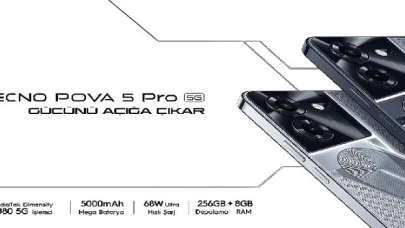 TECNO POVA 5 Serisi Türkiye’de Satışa Sunuldu