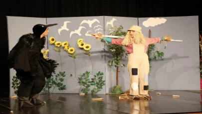 1001 Sanat ekibi miniklerin neşesi oldu